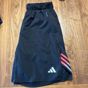 Adidas Short Mens Medium TI 3S 9in Sports Training Fitness Gym Performance blue